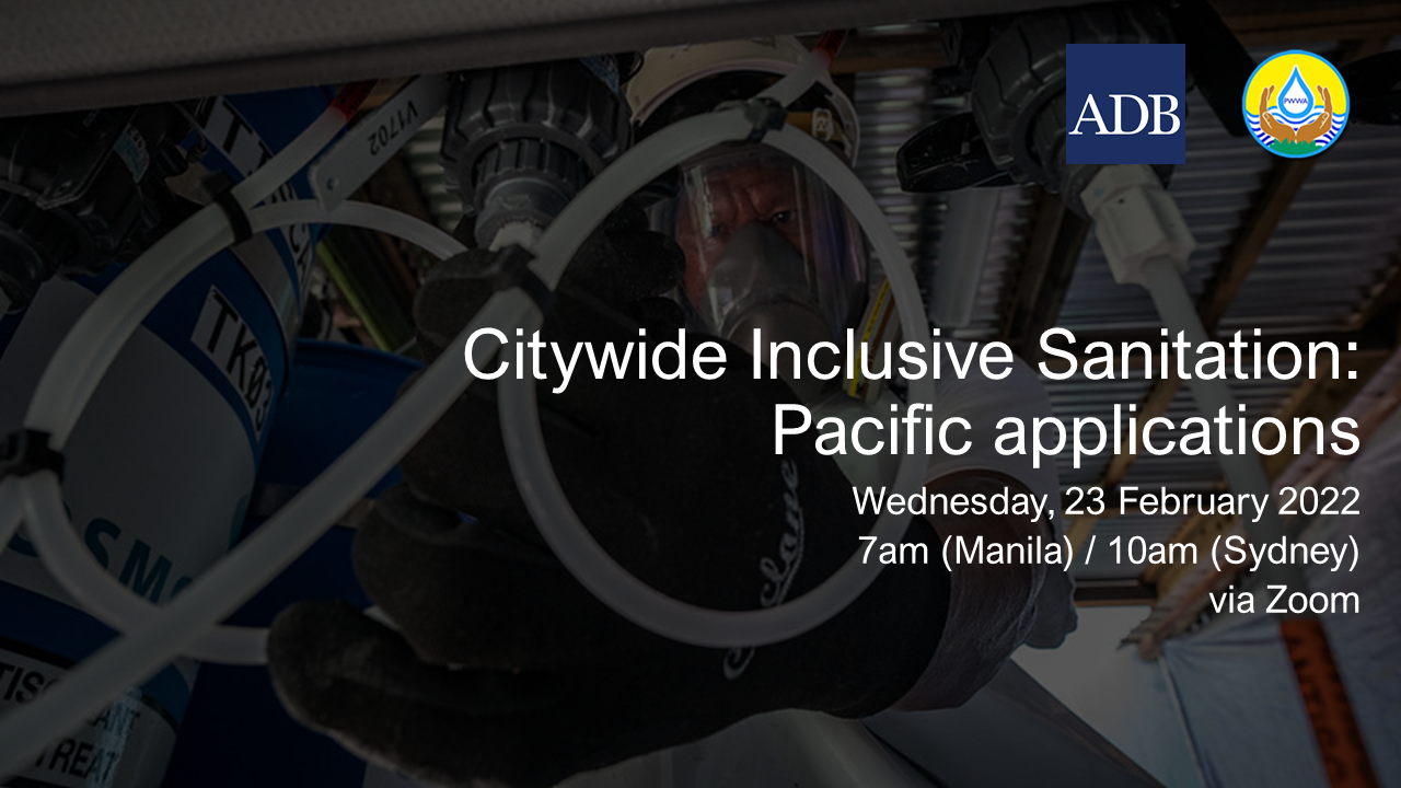 Citywide Inclusive Sanitation Pacific Applications ADB Knowledge